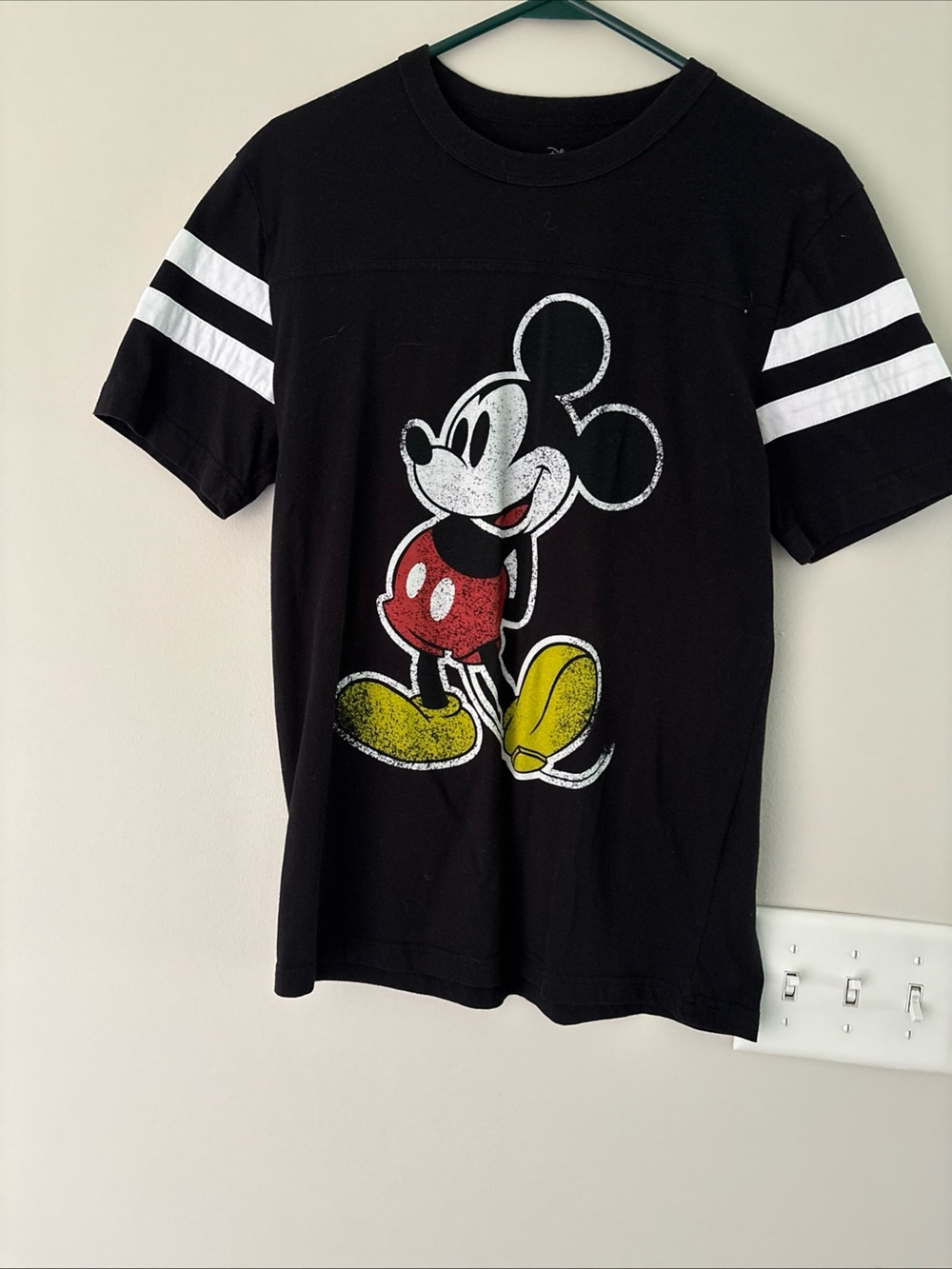 Black Mickey Mouse Graphic Tee